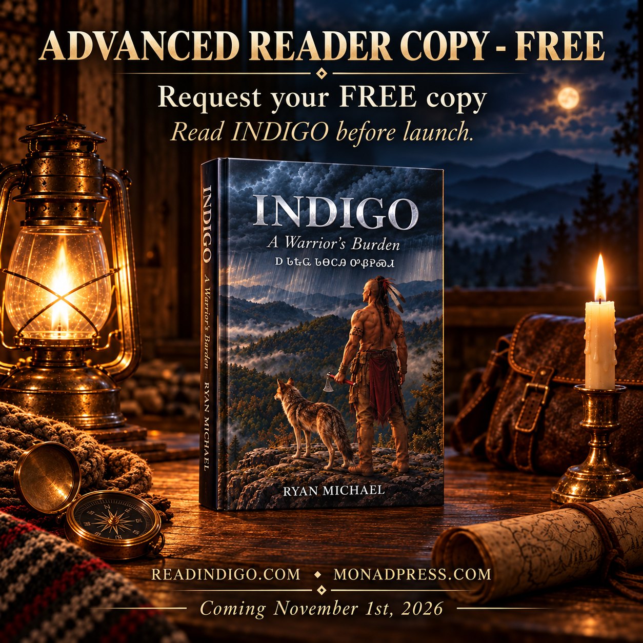 Free Advance Reader Copy of Indigo: A Warrior's Burden. Request yours before launch.